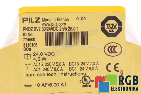 PNOZ XV2 PILZ 774500 RELAIS DE SÉCURITÉ