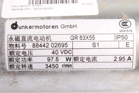 GR63X55 DUNKERMOTOREN