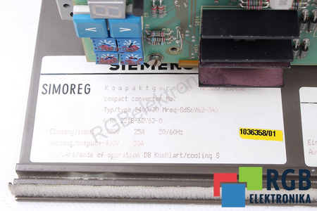 6RA2218-6DV62-0 SIEMENS D400/30 MREQ-GDG6V62-3A0 SIMOREG K