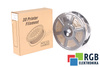 1,75MM ABS PRO FILAMENT 0.5KG GOLD FLASHFORGE DIMENSION EXTÉRIEURE DE LA BOBINE 180MM, DIMENSION INTÉRIEURE DE LA BOBINE 50MM, LARGEUR DE LA BOBINE 45MM