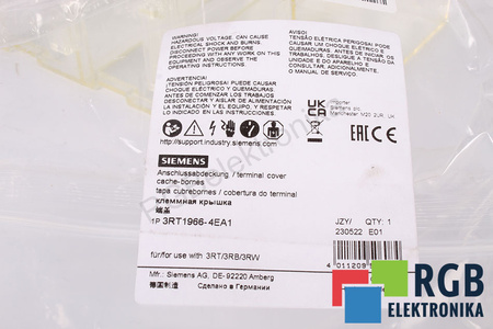 3RT1966-4EA1 SIEMENS BOÎTIER
