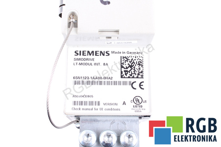 6SN1123-1AA00-0HA2 SIEMENS SIMODRIVE 611 VERSION A LT-MODUL INT.8A