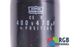 CONDENSATEUR 470UF 400V NIPPON CEB