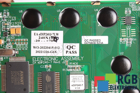 EAEDIP240J-7LWTP ELECTRONIC ASSEMBLY GMBH AFFICHEUR LCD
