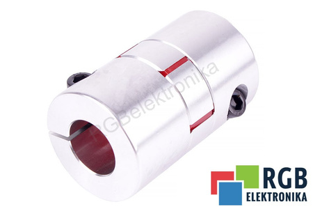 YH10-40-14-20-66 D=40MM D1/D2=14MM/20MM L=66MM ALUMINIUM ACCOUPLEMENT ÉLASTIQUE A MÂCHOIRES