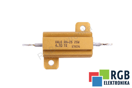 RÉSISTANCE RH-25 DALE 4.7 OHM 4.7OHM, 25W