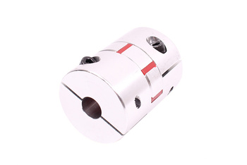 YH10-65-19-19-90 D=65MM D1/ D2=19/19MM L=90MM ALUMINIUM ACCOUPLEMENT ÉLASTIQUE A MÂCHOIRES