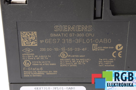 6ES7318-3FL01-0AB0 SIEMENS SIMATIC S7-300
