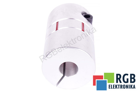 YH10-40-14-20-66 D=40MM D1/D2=14MM/20MM L=66MM ALUMINIUM ACCOUPLEMENT ÉLASTIQUE A MÂCHOIRES