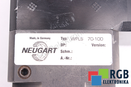 WPLS70-100 NEUGART I=10 RÉDUCTEUR
