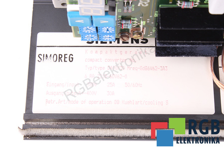 6RA2218-6DV62-0 SIEMENS D400/30 MREQ-GDG6V62-3A3 SIMOREG K