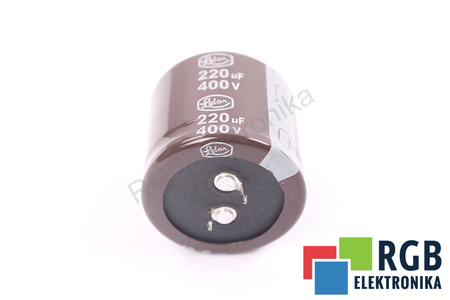 CONDENSATEUR 220UF 400V LELON H745