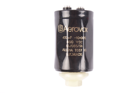 CONDENSATEUR ALS21A1037XX AEROVOX 470UF, 400V, 100X50MM