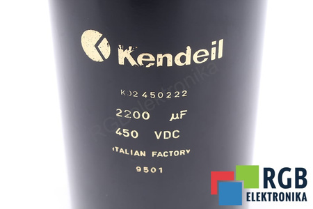 CONDENSATEUR 2200UF 450V KENDEIL