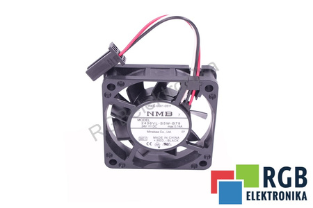 A90L-0001-0511 FANUC 2406VL-S5W-B79 60X60X15MM, 24V VENTILATEUR