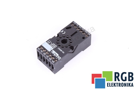 BSF-11 BIRCHER AG 400VAC 10A SOCLE ENFICHABLE POUR RELAIS