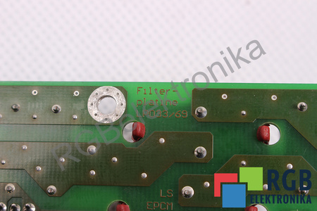 LP033/69 EPCM FILTER-PLATINE