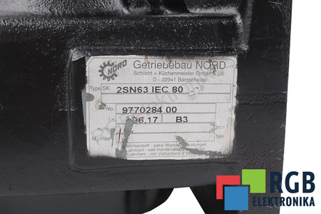 SK.2SN63 IEC80 NORD I=96.17 RÉDUCTEUR