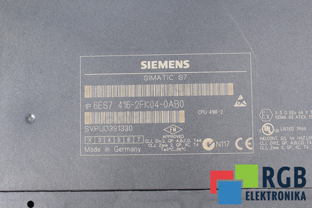 6ES7416-2FK04-0AB0 SIEMENS SIMATIC S7-400