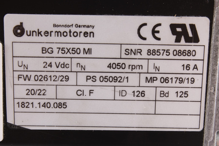 BG75X50MI DUNKERMOTOREN