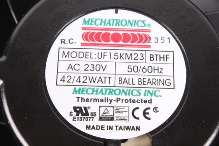 UF15KM23-BTHF MECHATRONICS FAN GROUP 172X150X55MM, 230V VENTILATEUR