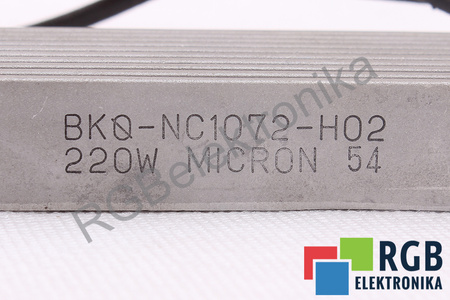 BK0-NC1072-H02 MICRON 220W 15KOHM 0.4KOHM RÉSISTANCE DE FREINAGE