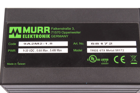 TREE6TX MURR ELEKTRONIK METAL 58172