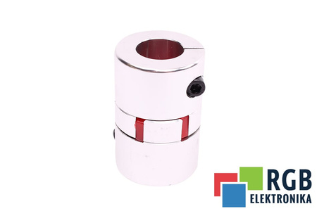YH10-46-24-24-70 D=46MM D1=D2=24MM L=70MM ALUMINIUM ACCOUPLEMENT ÉLASTIQUE A MÂCHOIRES