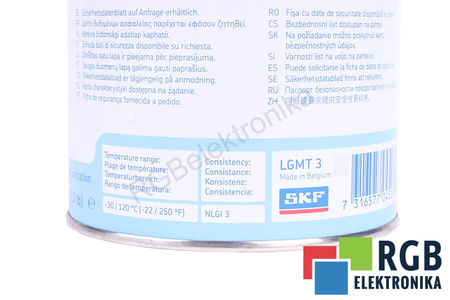 LGMT 3/1 SKF GRAISSE POUR ROULEMENTS