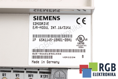 6SN1145-1BA01-0BA1 SIEMENS SIMODRIVE 611 VERSION B