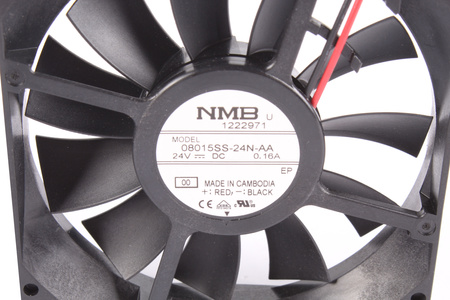 08015SS-24N-AA-00 NMB TECHNOLOGIES 80X80X15MM, 24V, 0.12A VENTILATEUR