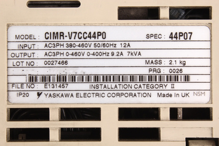 CIMR-V7CC44P0 YASKAWA