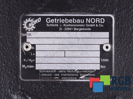 SK.12080ADSH NORD IEC80 I=58.27 RÉDUCTEUR