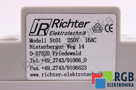 PRISE ST01 RICHTER ELEKTROTECHNIK 250V 16A
