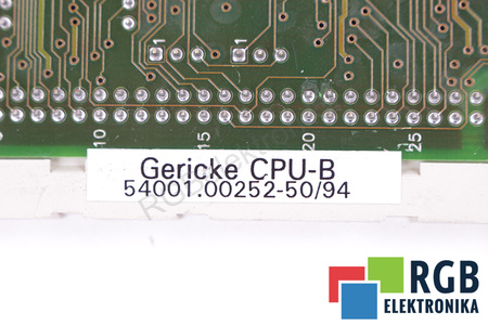 500-01 GERICKE 54001.00252-5094