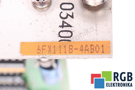 6FX1118-4AB01 SIEMENS SINUMERIK 3 5481849102