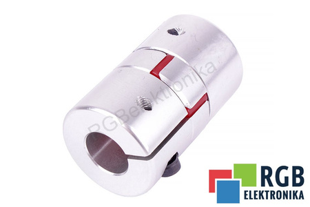 YH10-30-10-14-50 D=30MM D1/D2=10/14MM L=50MM ALUMINIUM ACCOUPLEMENT ÉLASTIQUE A MÂCHOIRES