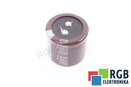 CONDENSATEUR 220UF 400V LELON H745