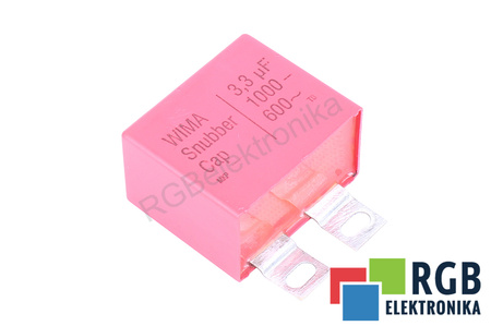 CONDENSATEUR 3.3UF 1000VDC 600VAC WIMA SNUBBER MKP