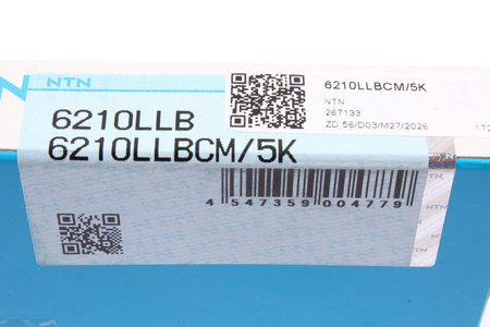 6210-LLBCM/5K NTN 50X90X20 ROULEMENT