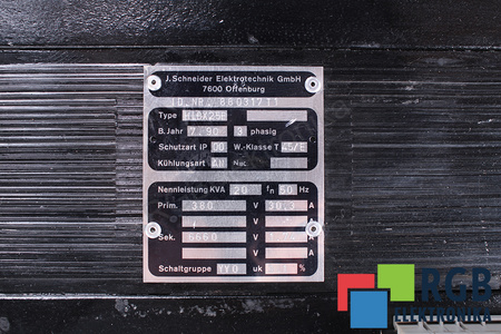 HLBX25E SCHNEIDER ELECTRIC 380V, 6660V TRANSFORMATEUR