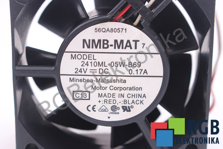 2410ML-05W-B69-B00 MINEBEA NMB-MAT 60X60X25MM, 24V, 0.17A VENTILATEUR