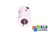 YH10-30-14-14-50 D=30MM D1/D2=14/14MM L=50MM ALUMINIUM ACCOUPLEMENT ÉLASTIQUE A MÂCHOIRES
