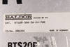 BTS20-300-30-24-708 BALDOR ID/O.20626E BTS20P