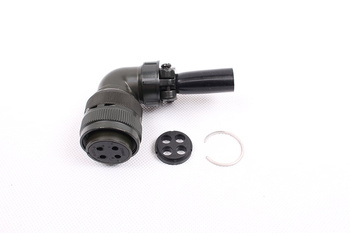 FICHE FEMELLE COUDÉE XMS4108A22-22S POUR SERVOVARIATEURS YASKAWA 4 PIN REMPLACEMENT