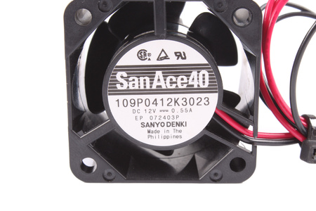 109P0412K3023 SANYO DENKI 40X40X28MM, 12V VENTILATEUR