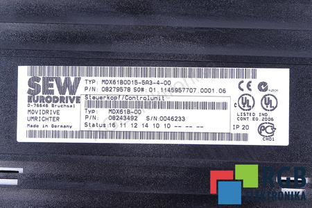 MDX61B0015-5A3-4-00 SEW EURODRIVE 08243492