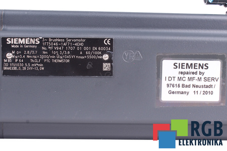 1FT5046-1AF71-4EH0 SIEMENS SIMOTICS S 1FT5
