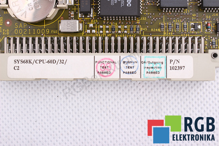 SYS68K REIS ROBOTICS CPU-60D