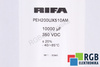 CONDENSATEUR PEH200UX510AM RIFA 10000UF, 350VDC
